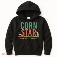 Cool Cornhole Corn Hole Bag Toss Tournament Kids Hoodie thumb 0