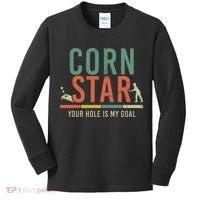 Cool Cornhole Corn Hole Bag Toss Tournament Kids Long Sleeve Shirt thumb 0