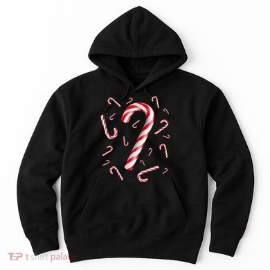 Christmas Candy Cane Mash Up Hoodie