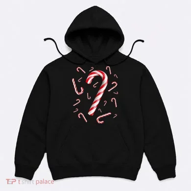 Christmas Candy Cane Mash Up Hoodie