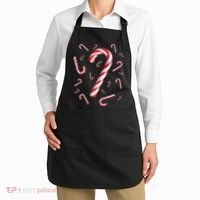 Christmas Candy Cane Mash Up Apron thumb 2