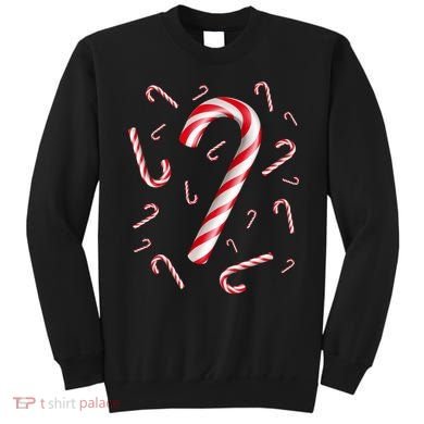 Christmas Candy Cane Mash Up Sweatshirt