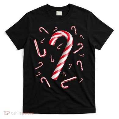 Christmas Candy Cane Mash Up T-Shirt
