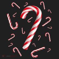 Christmas Candy Cane Mash Up Beanie thumb 2
