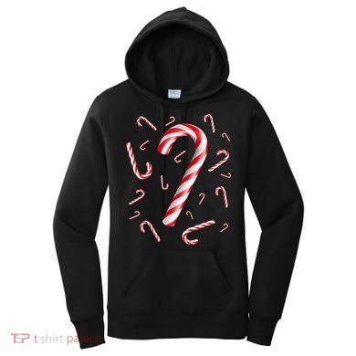 Christmas Candy Cane Mash Up Women's Hoodie