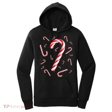 Christmas Candy Cane Mash Up Women's Hoodie