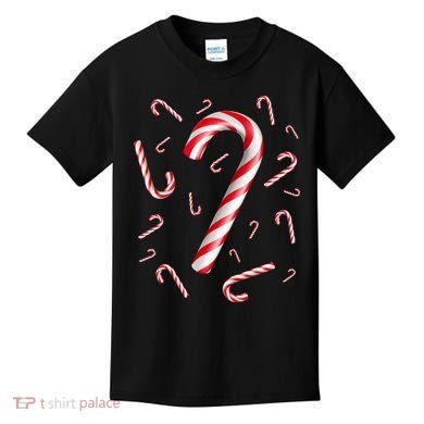 Christmas Candy Cane Mash Up Kids T-Shirt