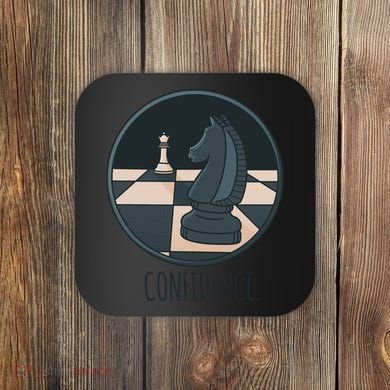 Confidence Chess Coaster