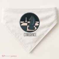 Confidence Chess USA-Made Doggie Bandana thumb 0