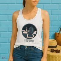 Confidence Chess Women's Tank Top thumb 2