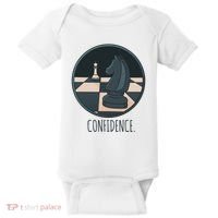 Confidence Chess Baby Bodysuit thumb 0