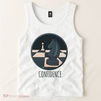 Confidence Chess Tank Top thumb 2