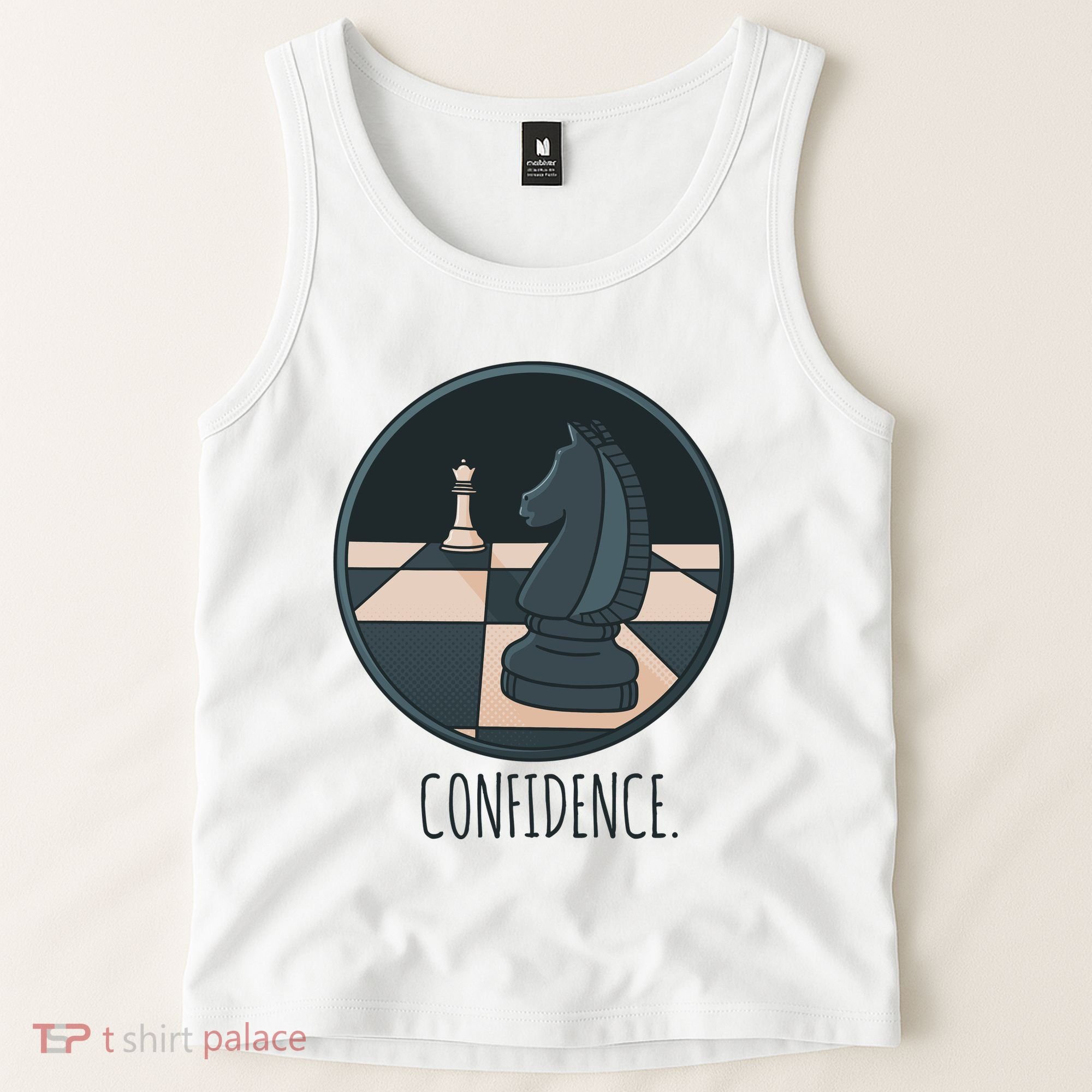 Confidence Chess Tank Top