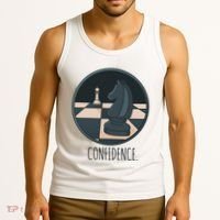 Confidence Chess Tank Top thumb 3