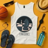 Confidence Chess Tank Top thumb 4