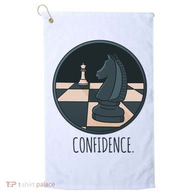 Confidence Chess Golf Towel
