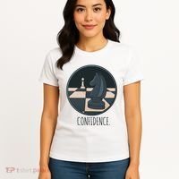 Confidence Chess Women's T-Shirt thumb 4