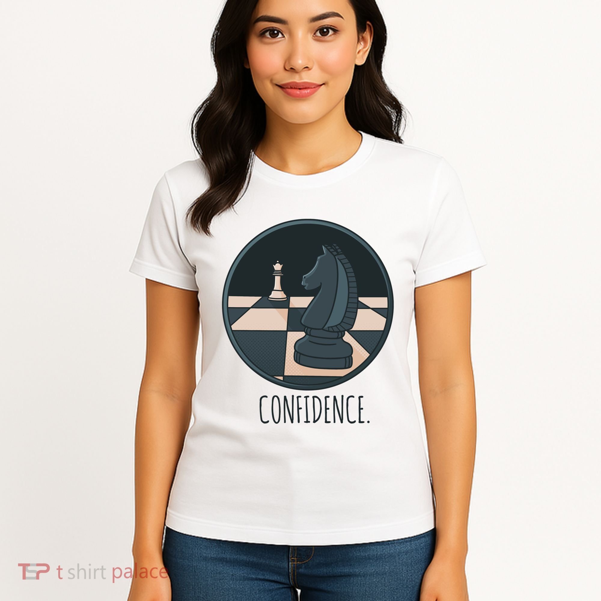 Confidence Chess Women's T-Shirt