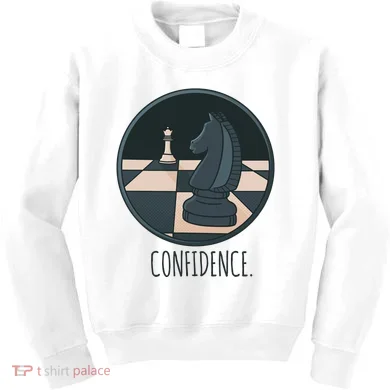 Confidence Chess Kids Sweatshirt