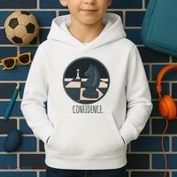 Confidence Chess Kids Hoodie thumb 2
