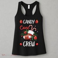 Candy Cane Crew Christmas Xmas Women's Tank Top thumb 3