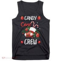 Candy Cane Crew Christmas Xmas Tank Top thumb 0