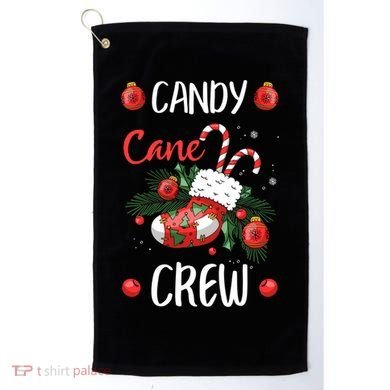 Candy Cane Crew Christmas Xmas Golf Towel