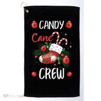 Candy Cane Crew Christmas Xmas Golf Towel thumb 0