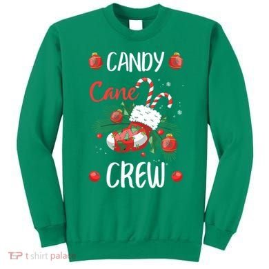 Candy Cane Crew Christmas Xmas Sweatshirt