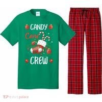 Candy Cane Crew Christmas Xmas Pajama Set thumb 0