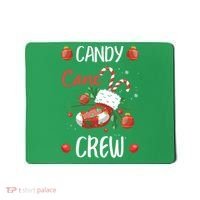 Candy Cane Crew Christmas Xmas Mousepad thumb 0