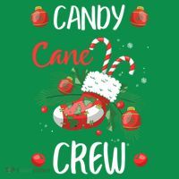 Candy Cane Crew Christmas Xmas Ornament thumb 1