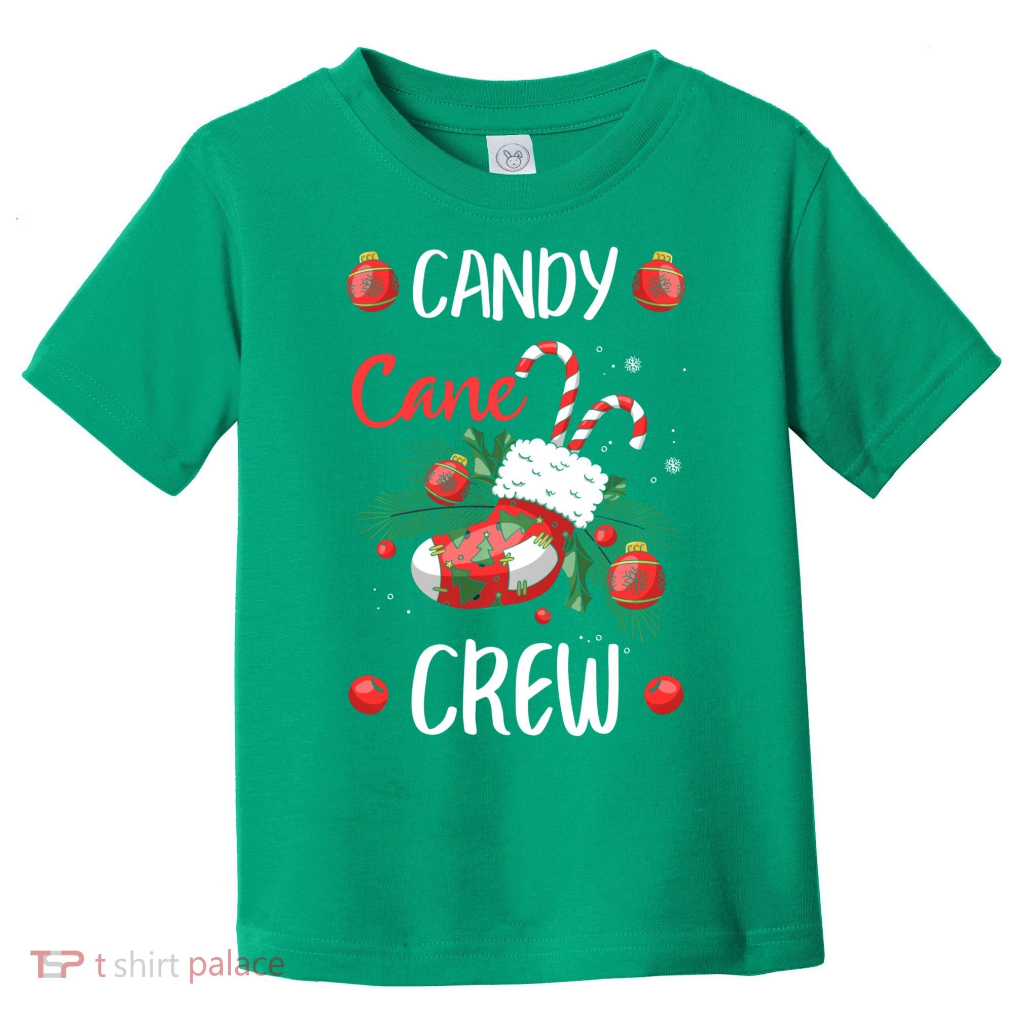 Candy Cane Crew Christmas Xmas Toddler T-Shirt