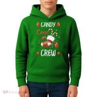 Candy Cane Crew Christmas Xmas Kids Hoodie thumb 4
