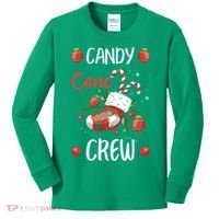 Candy Cane Crew Christmas Xmas Kids Long Sleeve Shirt thumb 0