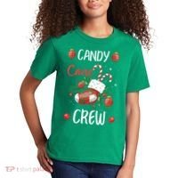 Candy Cane Crew Christmas Xmas Kids T-Shirt thumb 2