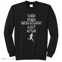 Cross Country Coach Teacher Funny Sports Sweatshirt thumb 0