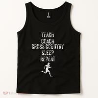 Cross Country Coach Teacher Funny Sports Tank Top thumb 2