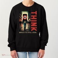 Conservative Cancel Culture Think While Its Still Legal Women's Sweatshirt thumb 0