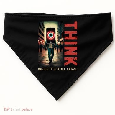 Conservative Cancel Culture Think While Its Still Legal USA-Made Doggie Bandana