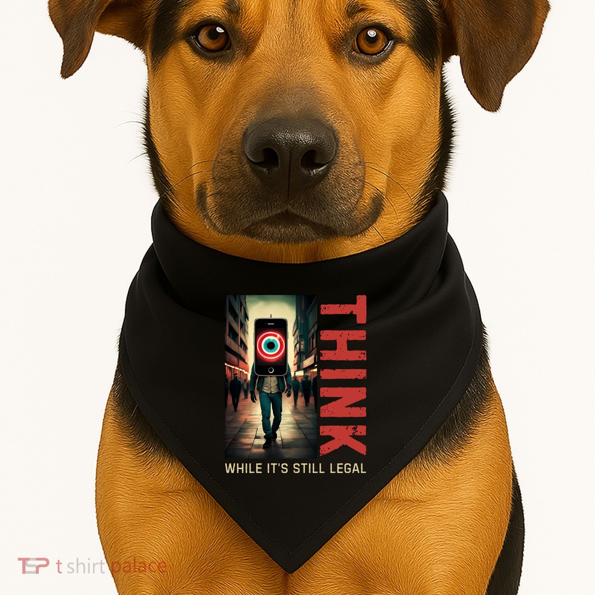Conservative Cancel Culture Think While Its Still Legal USA-Made Doggie Bandana