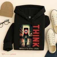 Conservative Cancel Culture Think While Its Still Legal Hoodie thumb 4