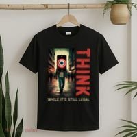 Conservative Cancel Culture Think While Its Still Legal T-Shirt thumb 2