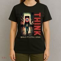 Conservative Cancel Culture Think While Its Still Legal T-Shirt thumb 4