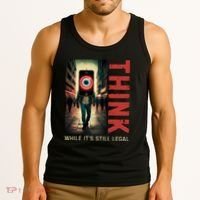Conservative Cancel Culture Think While Its Still Legal Tank Top thumb 3