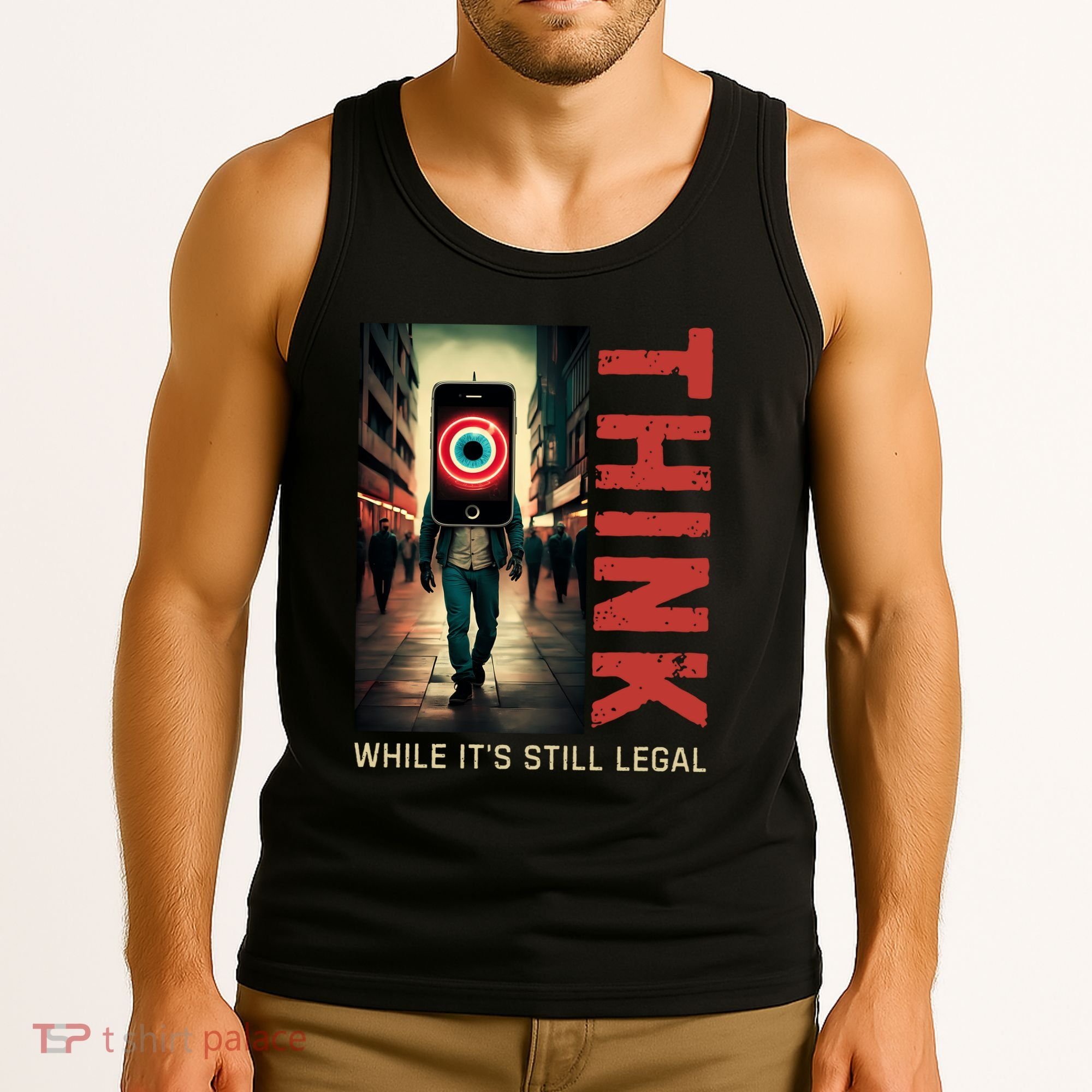 Conservative Cancel Culture Think While Its Still Legal Tank Top