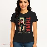 Conservative Cancel Culture Think While Its Still Legal Women's T-Shirt thumb 4