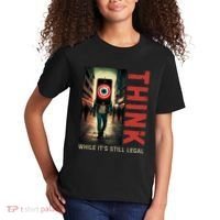 Conservative Cancel Culture Think While Its Still Legal Kids T-Shirt thumb 2