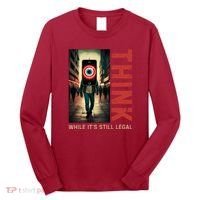 Conservative Cancel Culture Think While Its Still Legal Long Sleeve Shirt thumb 0