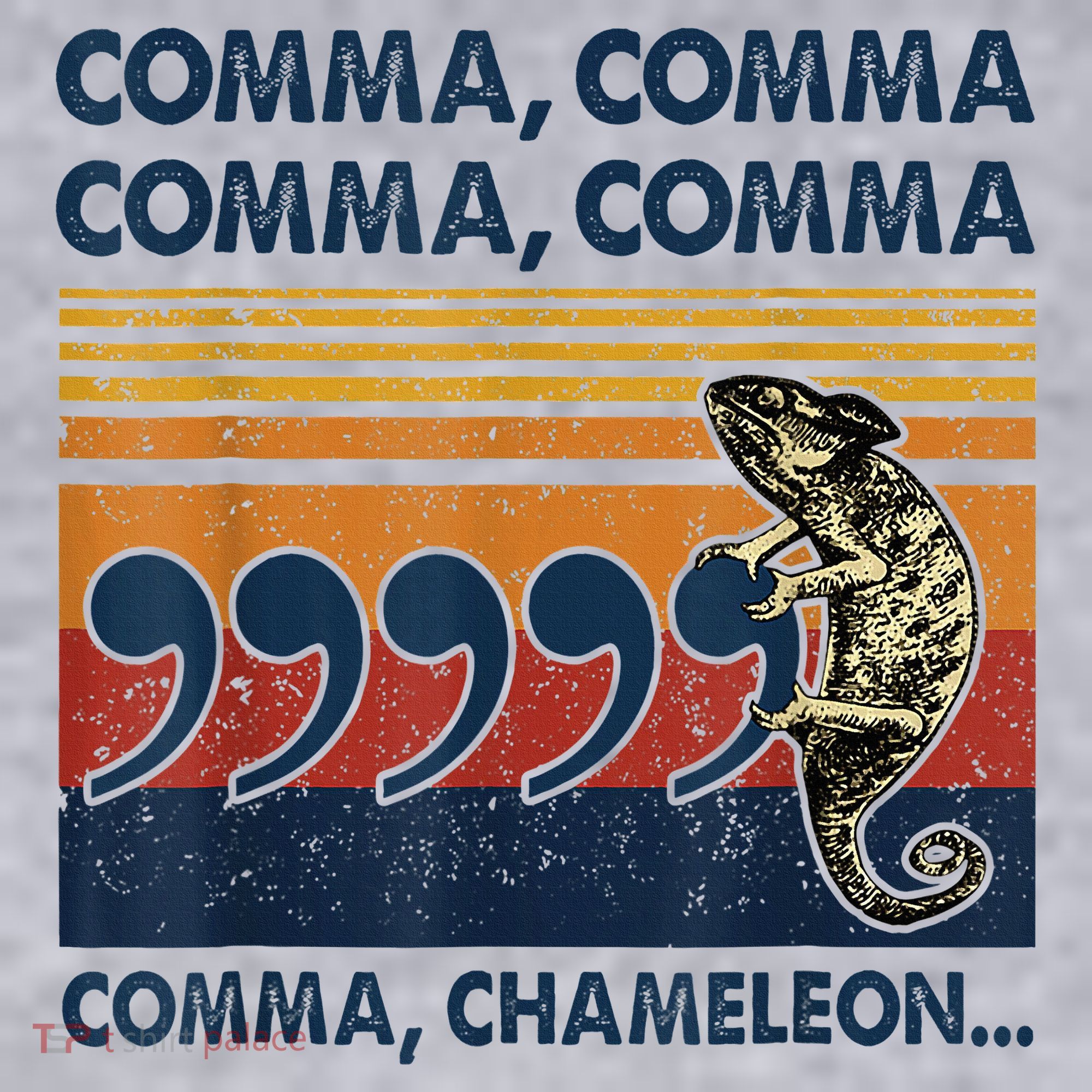 Comma Comma Chameleon Funny Grammar English Teacher Women's Sweatshirt